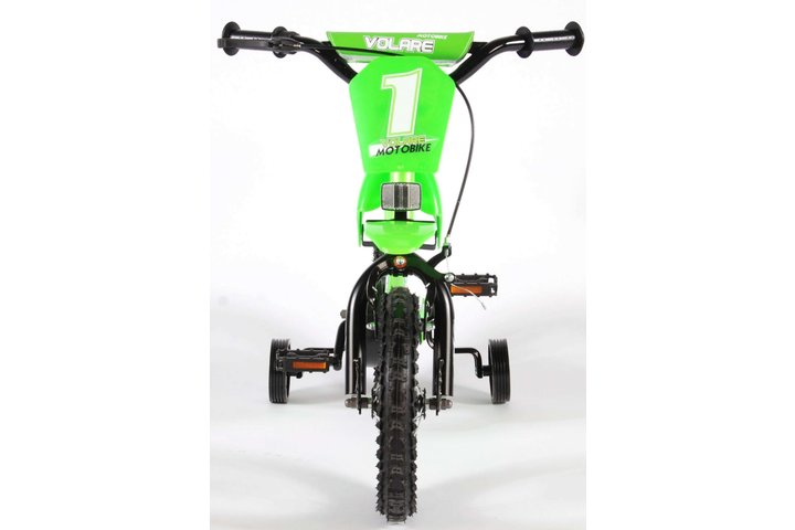 Volare Motorbike Kinderfiets Jongens 12 inch Groen 95% afgemonteerd 10