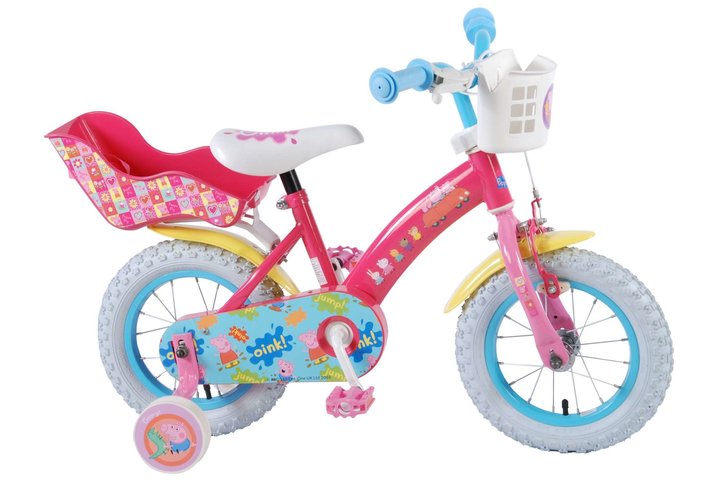 Peppa Pig Kinderfiets Meisjes 12 inch Roze 2