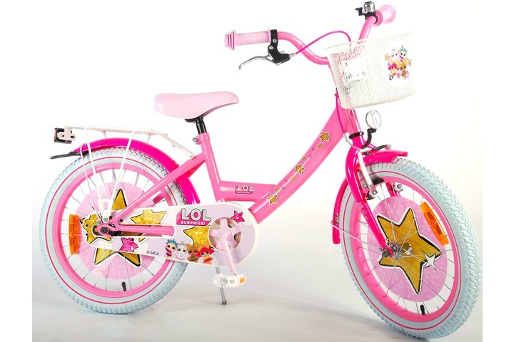 LOL Surprise Kinderfiets Meisjes 18 inch Roze 95% afgemonteerd 2