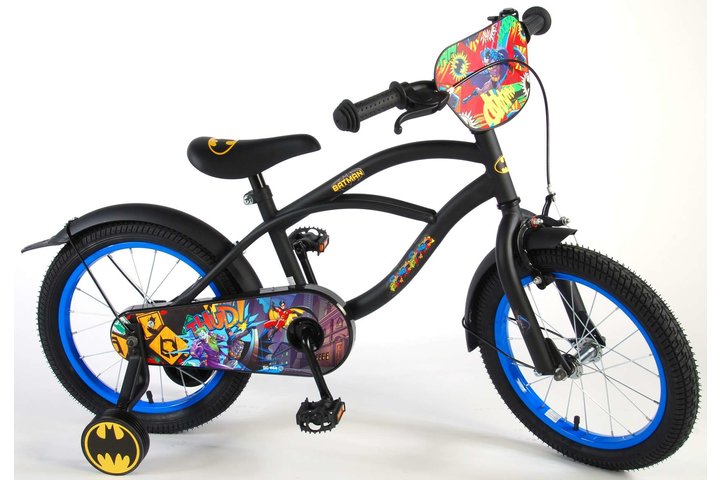 Batman Kinderfiets Jongens 16 inch Zwart 3