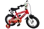 Disney Cars Kinderfiets Jongens 12 inch Rood 2 klein