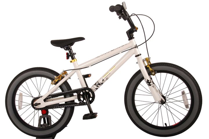 Volare Cool Rider Kinderfiets Jongens 18 inch Wit twee handremmen 95% afgemonteerd Prime Collection 2