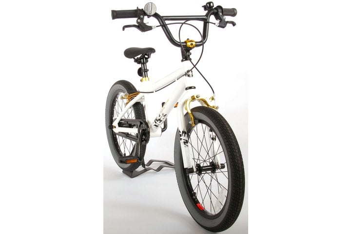 Volare Cool Rider Kinderfiets Jongens 18 inch Wit twee handremmen 95% afgemonteerd Prime Collection 10