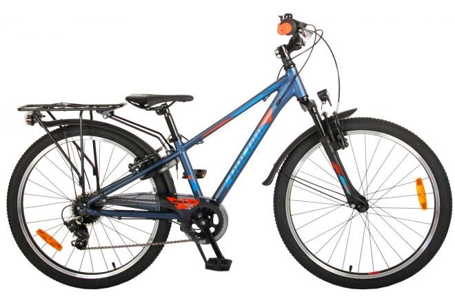 Volare Volare Cross Kinderfiets Jongens 24 inch Blauw 6 versnellingen
