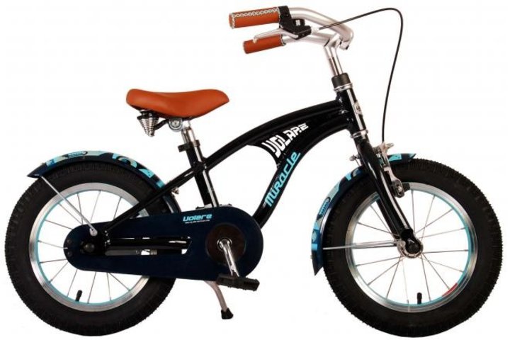 Volare Miracle Cruiser Jongensfiets 14 inch Mat Blauw 1