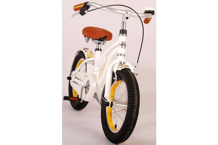 Volare Miracle Kinderfiets Meisjes 14 inch Wit 10