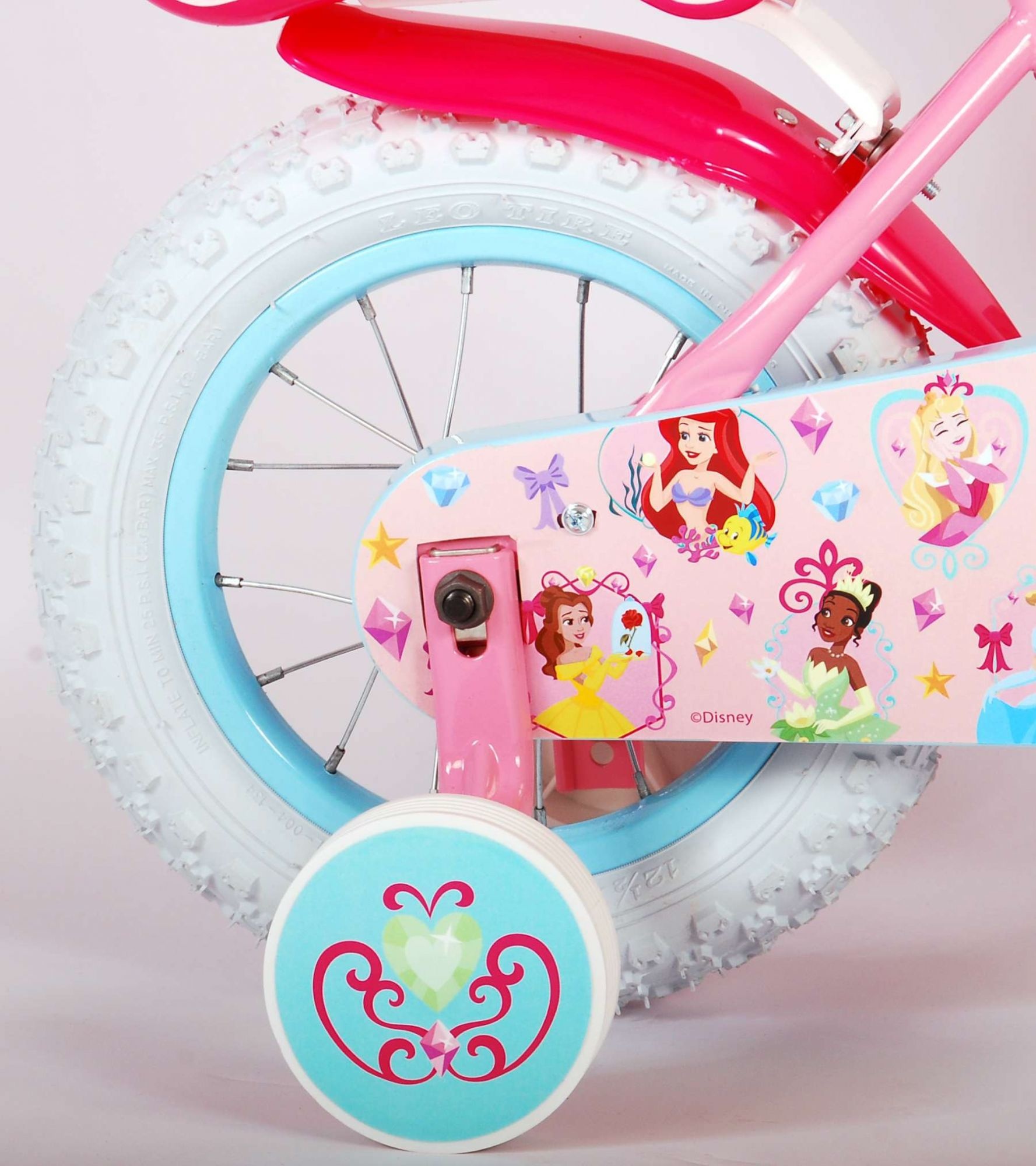 Zonnebrand Maakte zich klaar gids Disney Princess Kinderfiets Meisjes 12 inch Roze Poppenzitje -  Fietsen4all.nl