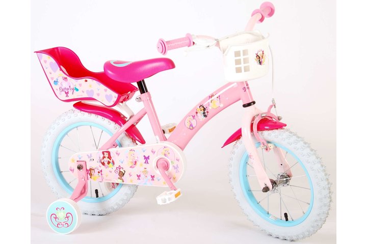 Disney Princess Kinderfiets Meisjes 14 inch Roze 3