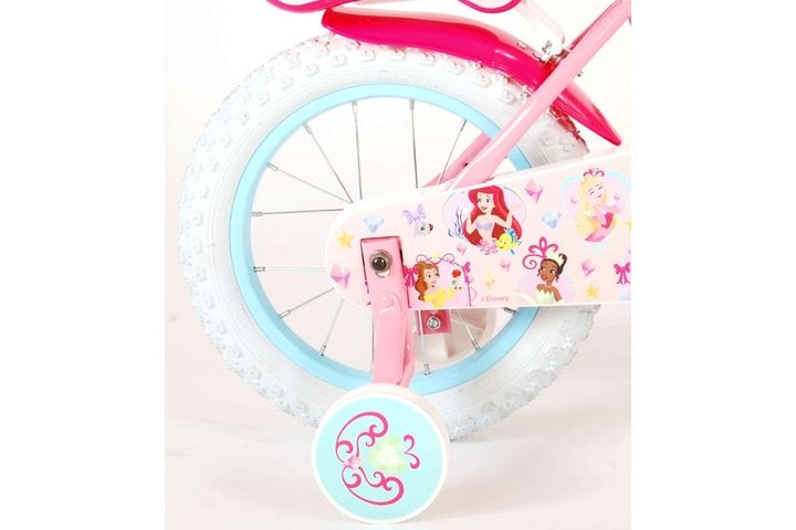 Disney Princess Kinderfiets Meisjes 14 inch Roze 4