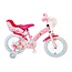 Volare Disney Princess Kinderfiets Meisjes 14 inch Roze Twee Handremmen