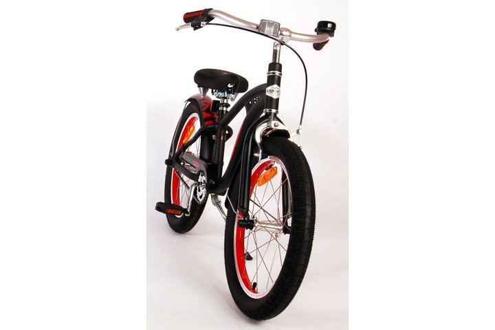 Volare Miracle Cruiser Kinderfiets Jongens 18 inch Mat Zwart 10