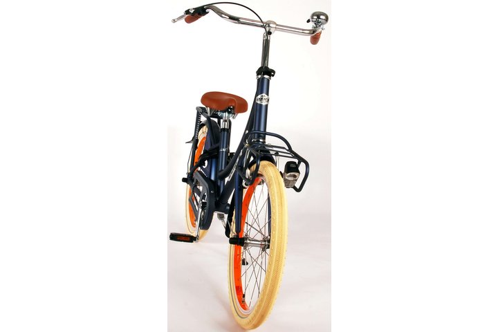 Volare Classic Oma Kinderfiets Meisjes 20 inch Mat Blauw 10