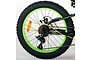 Volare Gradient Fatbike 20 inch Zwart/Groen/Geel 6v 3 klein