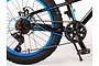 Volare Gradient Fatbike 20 inch Zwart/Blauw/Aqua 6v 6 klein