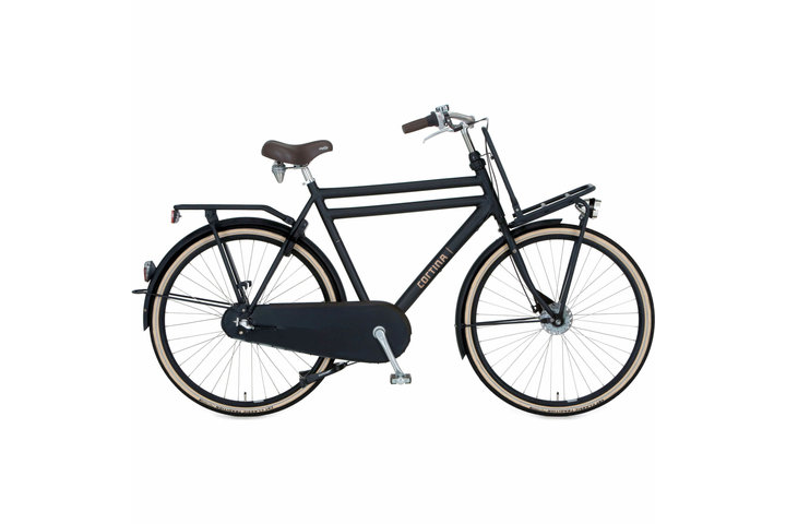 Cortina U4 Transportfiets 28 inch Jet Black Matt ND3 1