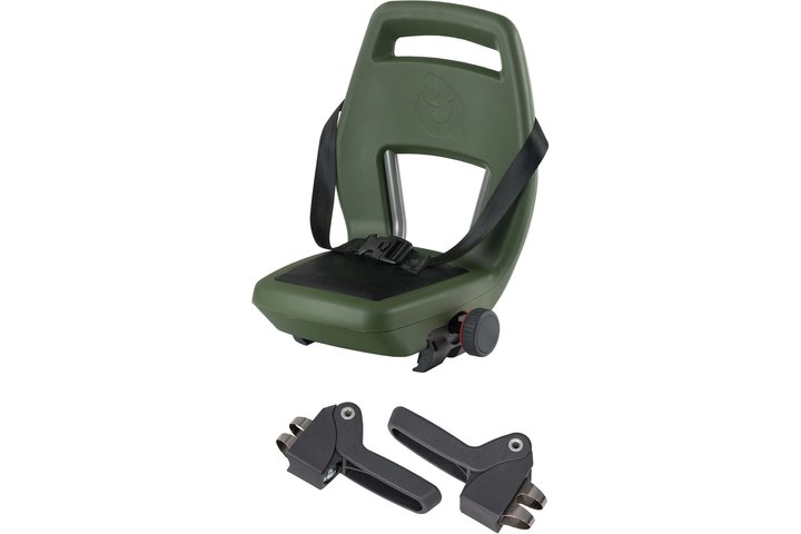 Qibbel achterzitje Junior 6+ drager bev. groen/zwart 2