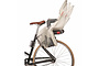 Polisport achterzitje Guppy frame bev. dark grey 2 klein