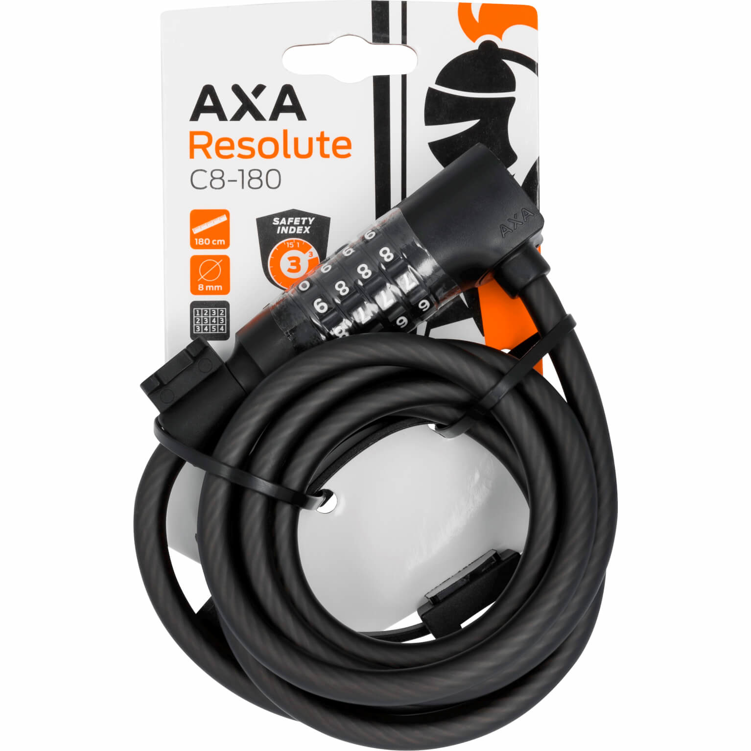 Axa Axa kabelslot code Resolute C180/8