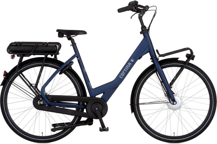 Cortina E-Common Transportfiets 28 inch Royal Dark Blue Matt 7v 1