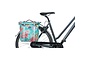 Basil fietstas dubbel Bloom Field blue MIK 28-35L 5 klein