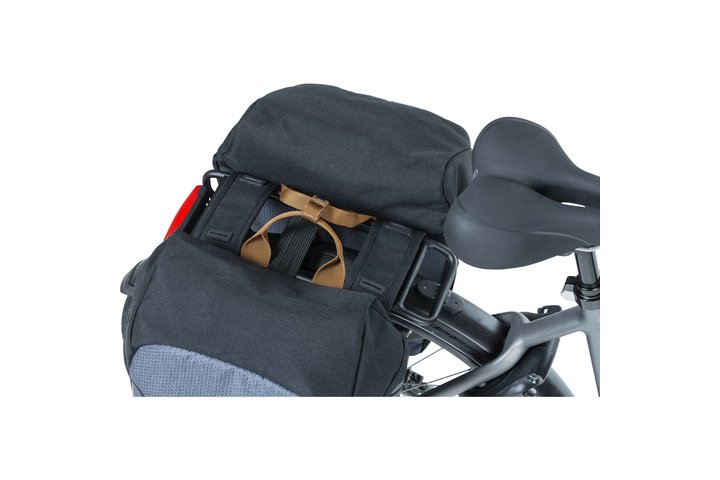 Basil fietstas dubbel Miles black 32L 8