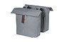 Basil fietstas dubbel City grey melee 28-32L 1 klein