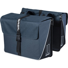 Basil Basil fietstas dubbel Forte blue black 35L