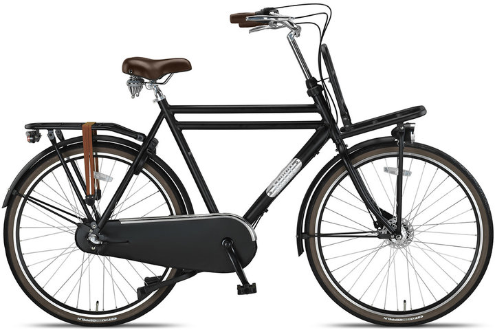 Altec Retro Transportfiets 28 inch 57cm Mat Zwart 3v 1