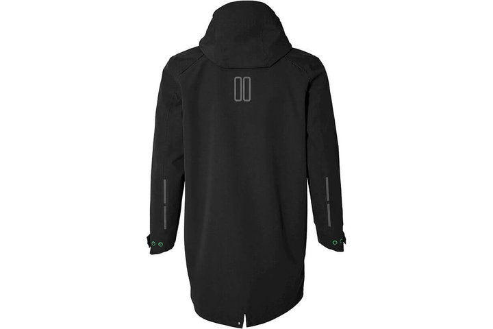 Basil regenparka Mosse heren Jet Black 2