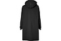 Basil poncho Mosse unisex Jet Black 2 klein