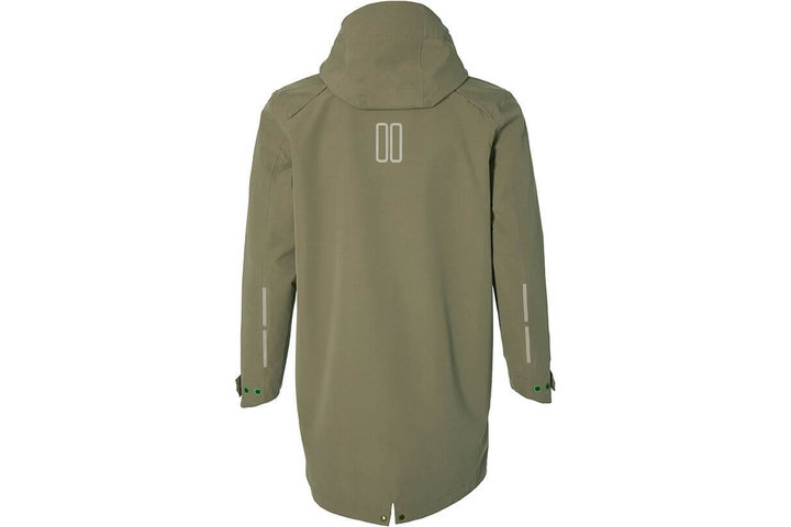 Basil regenparka Mosse heren Olive Green 2