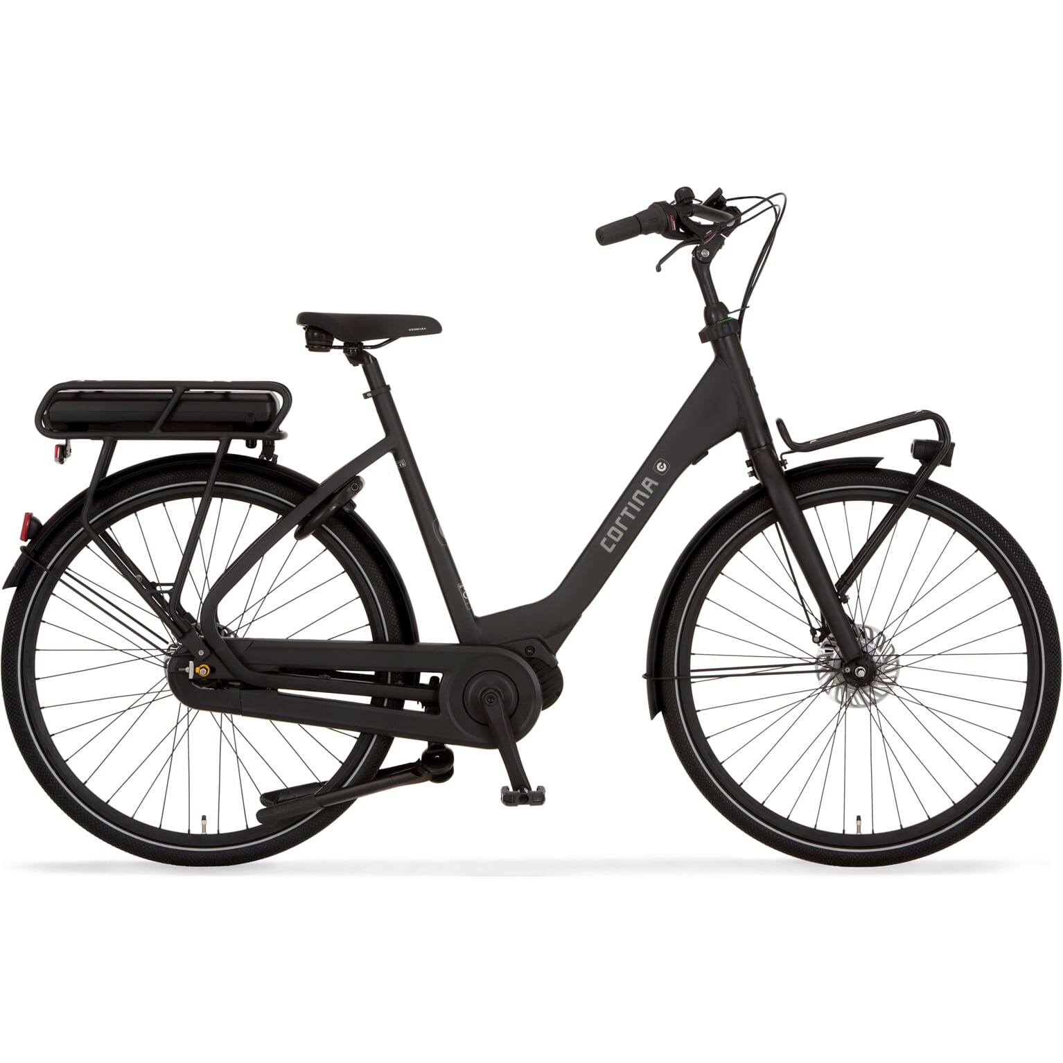 Cortina E-Common Transportfiets 28 inch 57cm RB7 Cortina E-Common Transportfiets 28 inch 57cm RB7