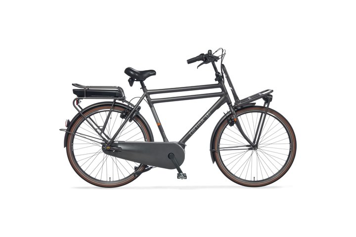 Cortina E-U4 Transport Herenfiets 28 inch Bosch Active Line Middenmotor 7v Eclips Black Matt 1