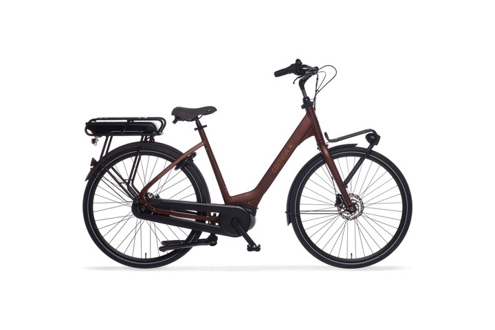 Cortina E-Common Family Moederfiets Bosch Active Line Plus 28 inch 50cm Nutmeg Matt DB8 1