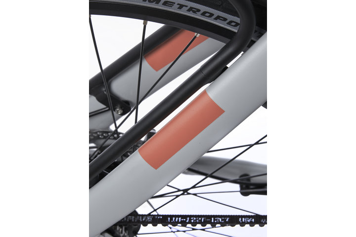 Cortina E-Blau Damesfiets 28 inch 50cm DB8 belt 18
