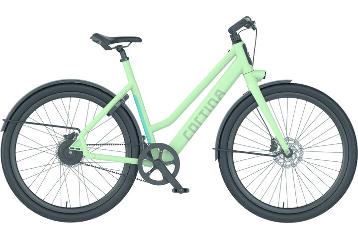 Cortina E-Lett Damesfiets 28 inch 50cm DB Belt 1