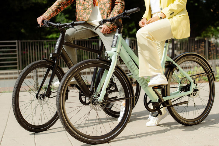 Cortina E-Lett Herenfiets 28 inch 61cm DB Belt 12