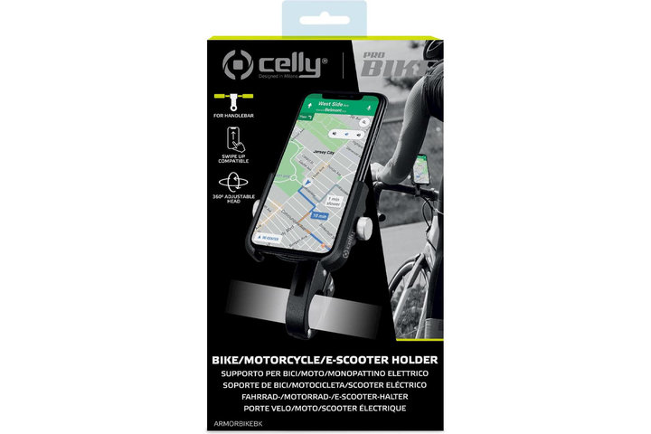 Celly telefoonhouder Armorbike zwart 4