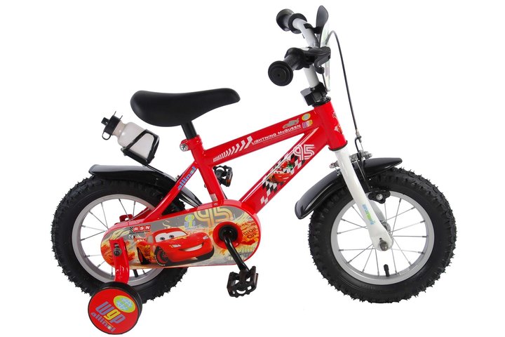 Disney Cars Kinderfiets Jongens 12 inch Rood 1