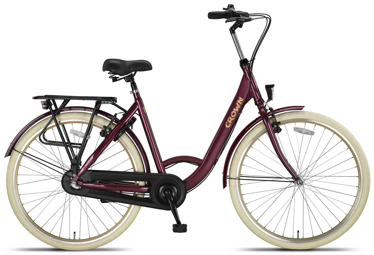 Crown Rio Plus Damesfiets 28 inch 53cm 3v Crown Rio Plus Damesfiets 28 inch 53cm 3v
