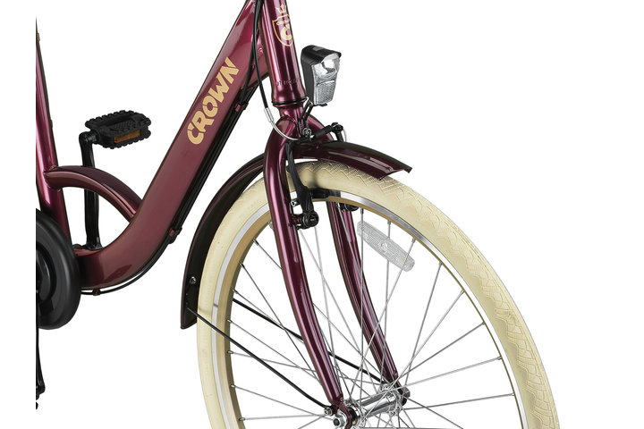 Crown Rio Plus Damesfiets 28 inch 53cm 3v 7