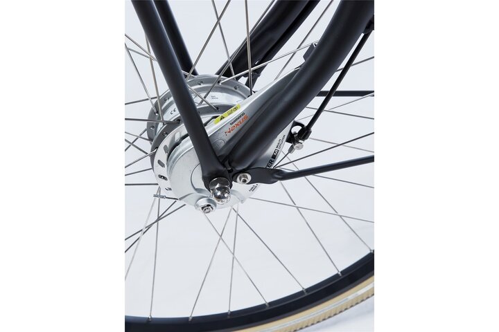 E-U4 Elektrische Transportfiets 28 inch Jet Black Matt RB7 FM 3