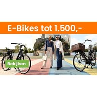 Ebikes tot €1500