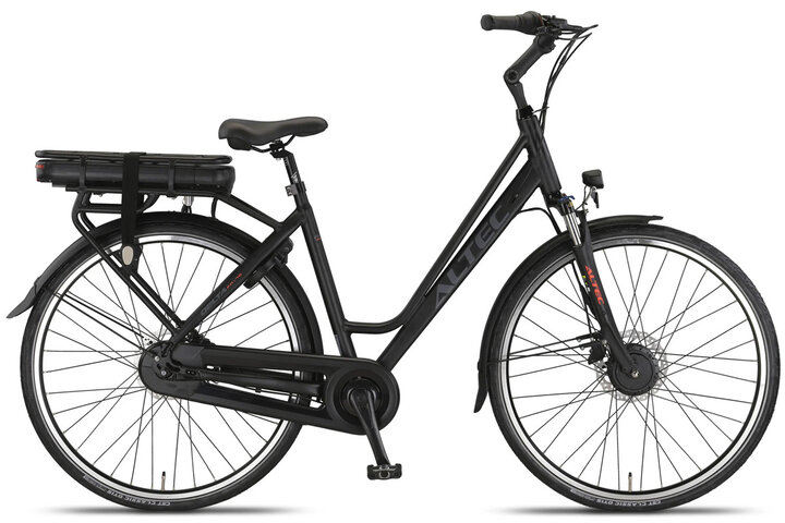 Altec Delta E-Bike Dames 28 inch 53cm Voorwielmotor 7v Zwart 1