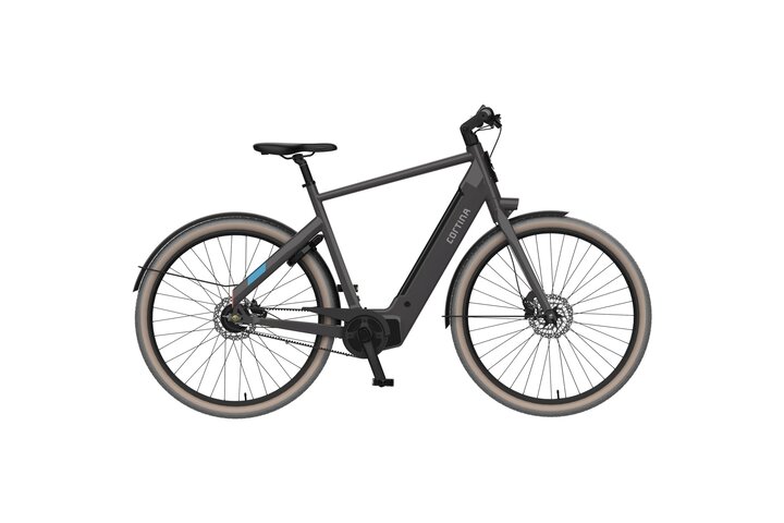 Cortina E-Blau Herenfiets 28 inch 61cm DB7 belt 2