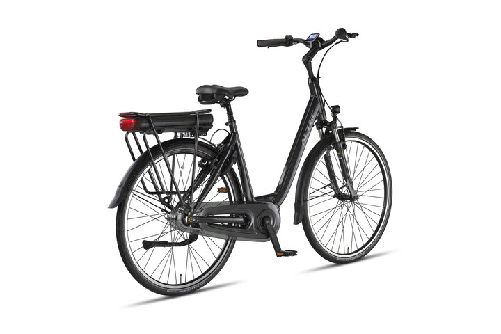 Altec Montana E-Bike Dames 28 inch 47cm Middenmotor 7v V-Brakes Glans Zwart 3