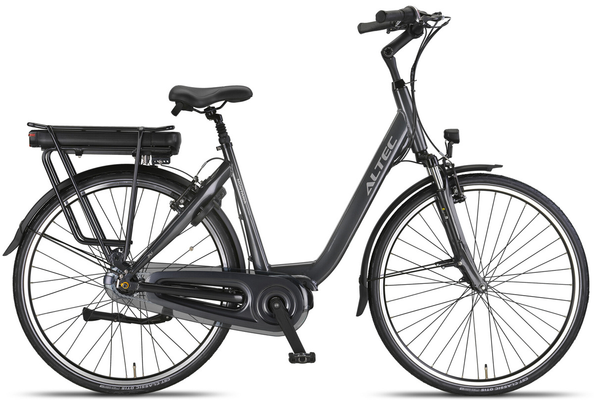 Altec Montana E-Bike Dames 28 inch 52cm Middenmotor 7v V-Brakes Slate Gray