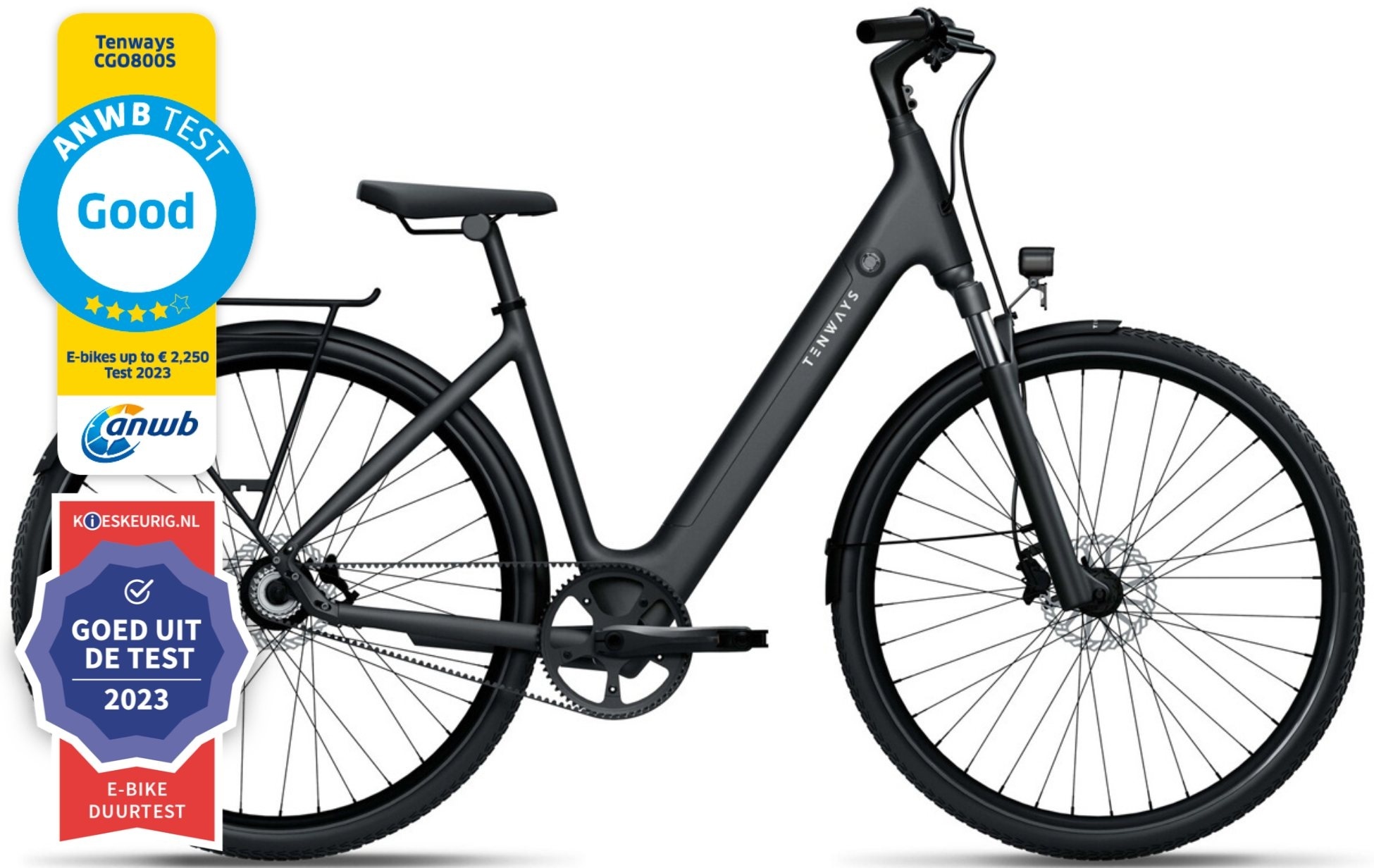 TENWAYS CGO800S Elektrische Damesfiets