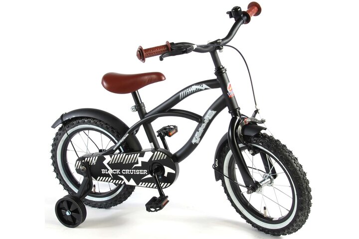 Volare Black Cruiser Kinderfiets Jongens 14 inch 3