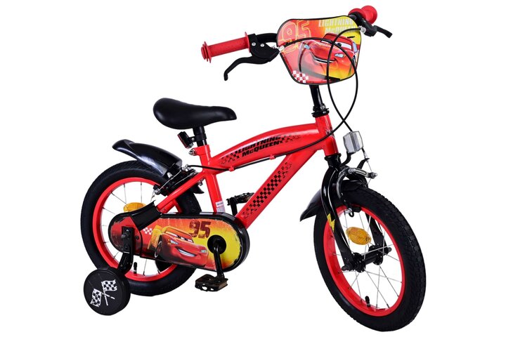 Disney Cars Kinderfiets Jongens 14 inch V-brakes 1